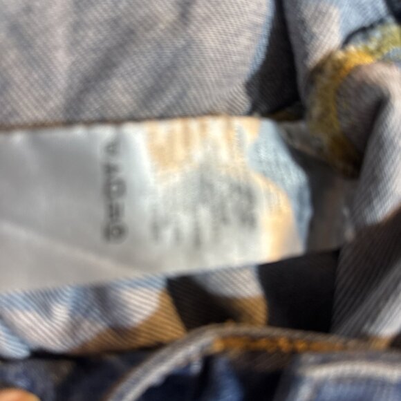 Free People We The Free Dreamweaver Maxi Skirt Sz L Blue DenimTiered Jean - Picture 11 of 12